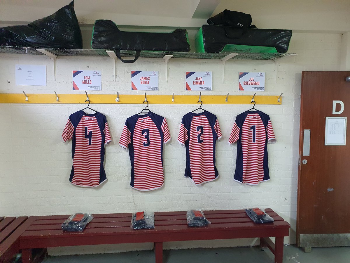 lancashirerfu's tweet photo. All set @fylderugby for the U18s county game https://t.co/ofpBvHIxlK