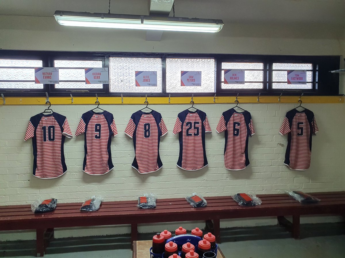 lancashirerfu's tweet photo. All set @fylderugby for the U18s county game https://t.co/ofpBvHIxlK