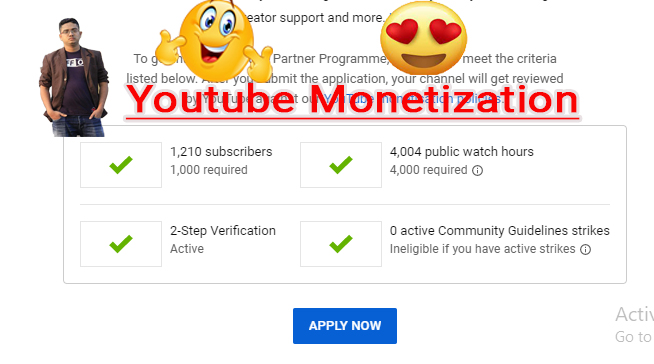 SDeveloper77's tweet photo. My YouTube Channel Monetization😍😍😁
...
...
....
#youtubemonetization
#monetizationenable
#youtube
#ApplyYouTubeMonetization
#youtubemonetization2020
#youtubemonetizationbangla
#adsenseaccountforyoutube
#banglatutorial
#adsense
#howtoapplyformonetization https://t.co/A4hlqdYw0z