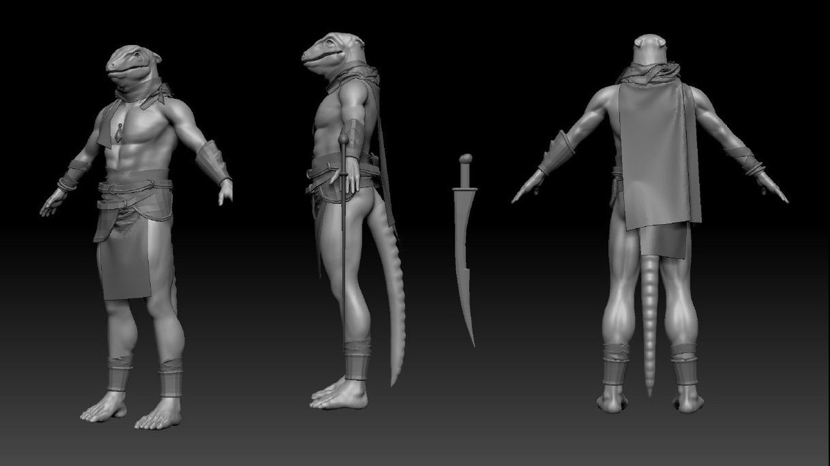 ArkerCommunity's tweet photo. Our Izarian is starting to look good in 3D 🦎, little by little we will be revealing details of the #Metaverse, along with the city with its buildings, and all the villagers!

#play2earn #Arker #CryptoGaming #BSC https://t.co/CgyU8wlFOH