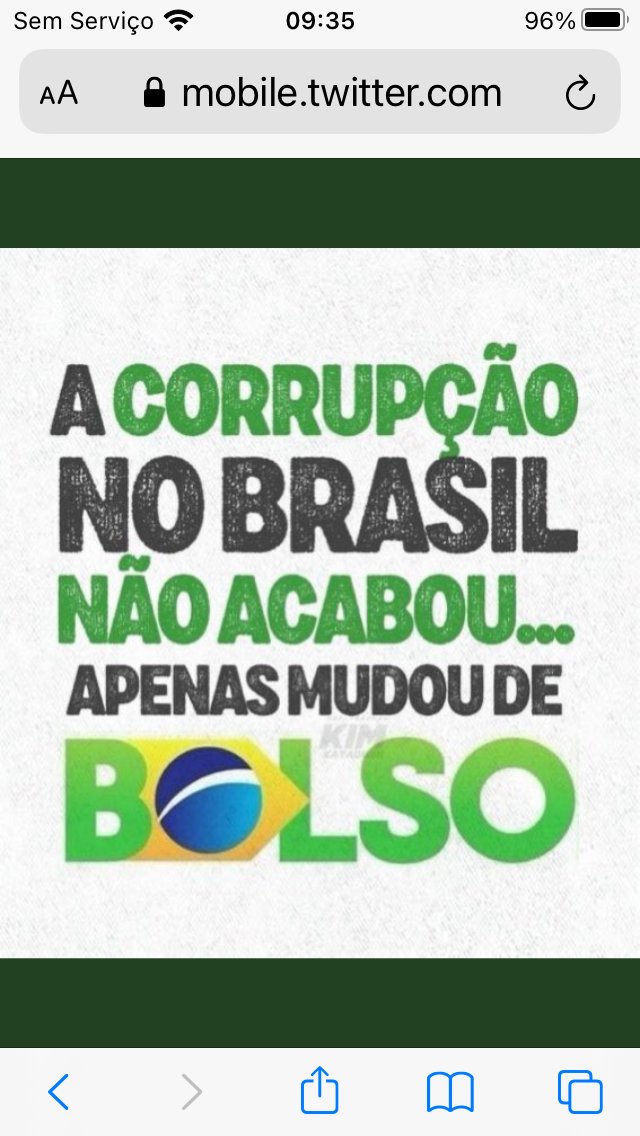 JosAntn70295004's tweet photo. Chega de mensalão, petrolão, rachadinhas e orçamento secreto!  #Moro2022Dispara https://t.co/5sJA4oyOhk