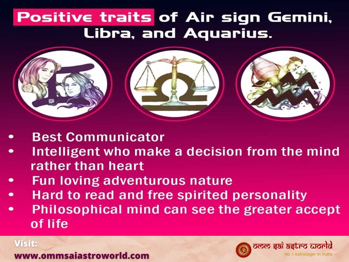 AstroOmm's tweet photo. Positive Traits Of Air Sign Gemini, Libra And Aquarius

For More Information Visit - https://t.co/Ba2ZmiF2YR Or
Contact Us :- +9199388 21097

#ommsaiastroworld #horoscope2021 #zodiacdign #futurepredictions #astrology #bestastrologer #AstrologerSpecialist #Gemini #libra #aquarius https://t.co/yzTmiGLMnn