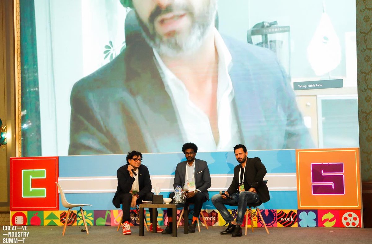 Gemyhood's tweet photo. Having a Music track at #creativeindmena was a big day for the music industry, and going to influence alot more in the future.
Being a part of it, Hosting 4 music panel talks was such a great honer, and to have you guys as Speakers was a great add value to the day. Stay amazing! https://t.co/8VsYlFXRew