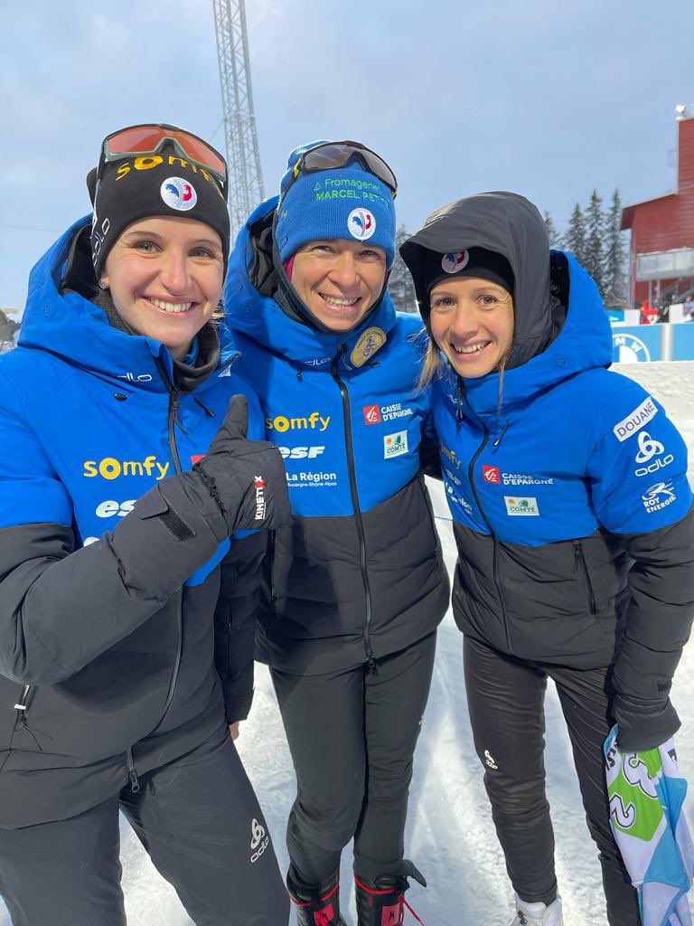 FedFranceSki's tweet photo. VICTOIREEEEEE !😍😍

Relais MONSTRUEUX de nos Bleues !!👏🏼👏🏼👏🏼👏🏼

Seulement 4 pioches sur 40 tirs et presque 1mn d’avance à l’arrivée !🇫🇷🇫🇷

Bravo @BescondAnais, Anaïs Chevalier-Bouchet, Julia Simon et Justine Braisaz-Bouchet !👏🏼👏🏼

📸 FFS / Nordic Focus https://t.co/sRtQLP1AHA