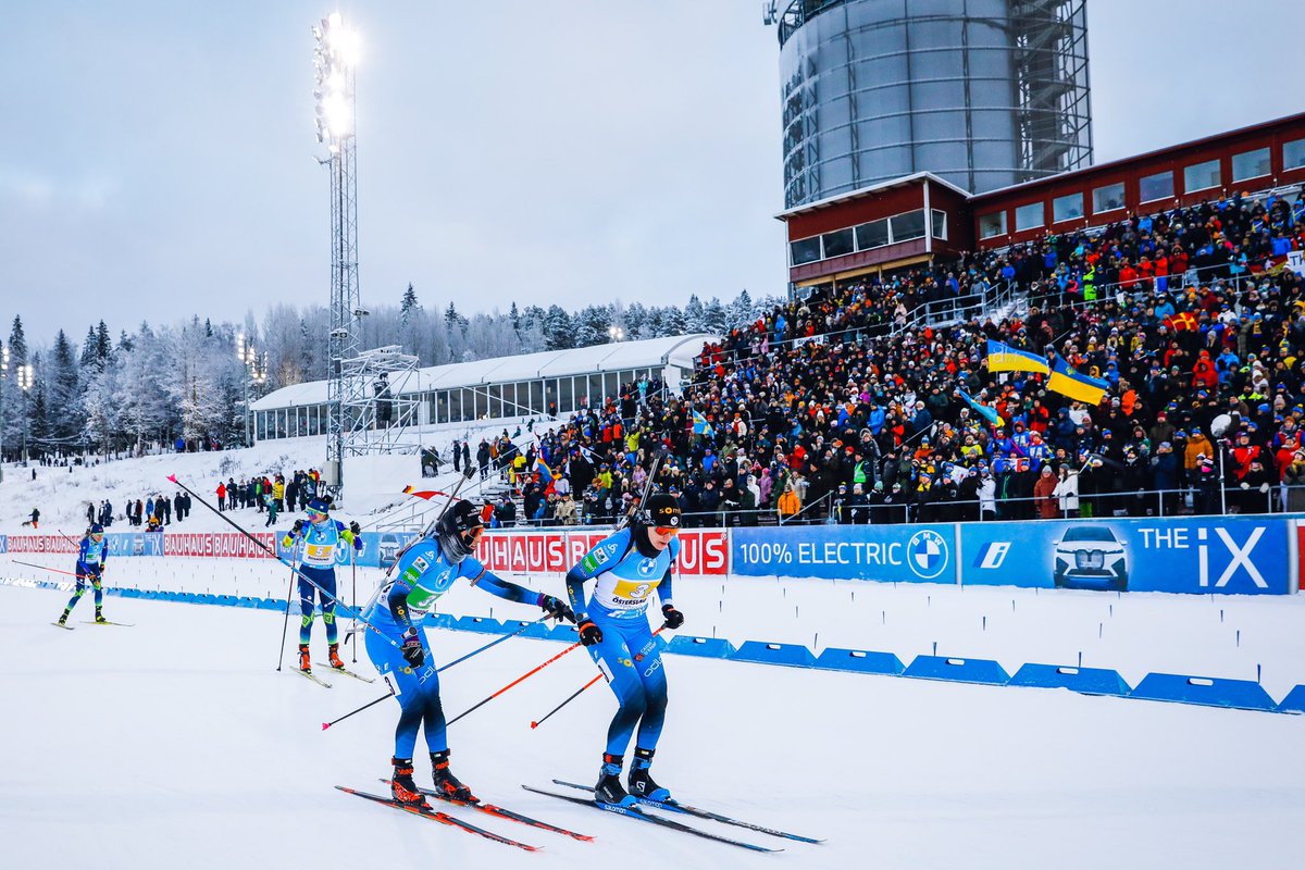 FedFranceSki's tweet photo. VICTOIREEEEEE !😍😍

Relais MONSTRUEUX de nos Bleues !!👏🏼👏🏼👏🏼👏🏼

Seulement 4 pioches sur 40 tirs et presque 1mn d’avance à l’arrivée !🇫🇷🇫🇷

Bravo @BescondAnais, Anaïs Chevalier-Bouchet, Julia Simon et Justine Braisaz-Bouchet !👏🏼👏🏼

📸 FFS / Nordic Focus https://t.co/sRtQLP1AHA