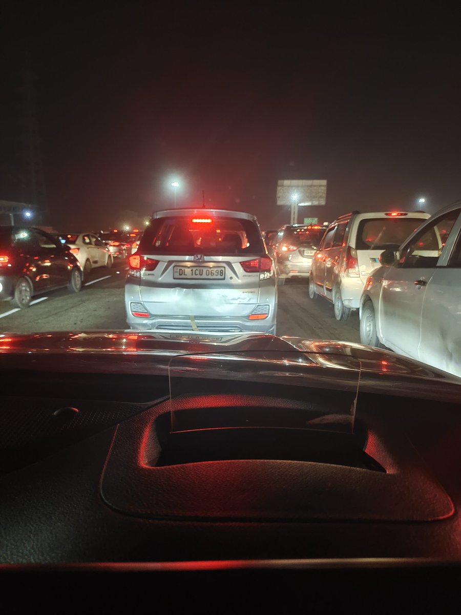 This not so gentleman rear ended us and then did a hit and run on the Gurgaon Delhi border just before the octroi toll <a href="/dtptraffic/">Delhi Traffic Police</a> <a href="/gurgaonpolice/">Gurugram Police</a>
