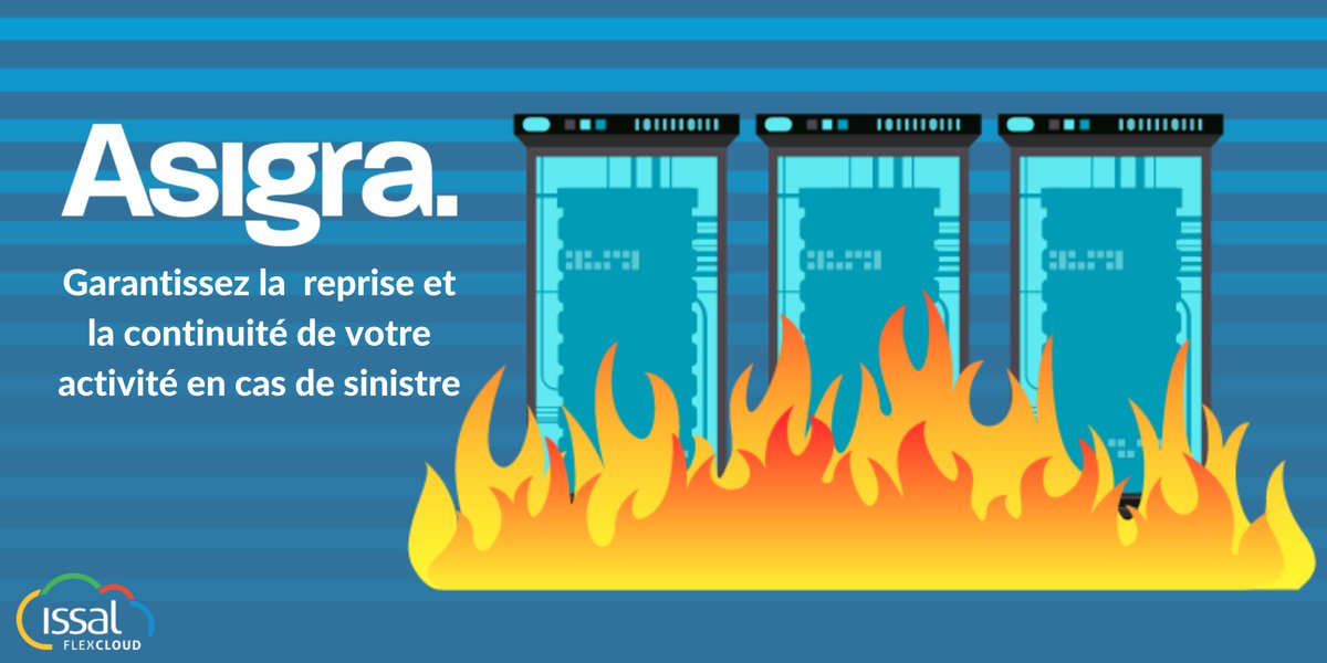 issal's tweet photo. Lorsque le désastre frappe, vous n’avez aucune marge de manœuvre pour l’erreur!

ISV-ASIGRA solution de Disaster Recovery,pour une protection totale de votre IT 100% automatisée et 100% en Algérie.

https://t.co/NOCvISqRDo

#disaster_recovery #PRA #securite_informatique #données https://t.co/VVWZT1Z0hB