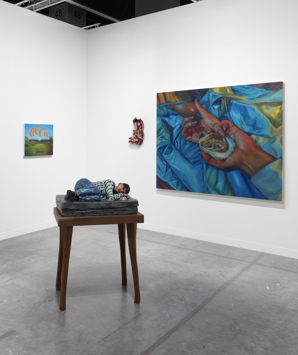 AlmineRech's tweet photo. Last day to visit our booth at Art Basel Miami (Booth D10)!
#ClaireTabouret #ScottKahn #ChloeWise #MichaelKagan #PhyllisStephens #OtisQuaicoe #AlmineRech https://t.co/2wlF9SzOQR