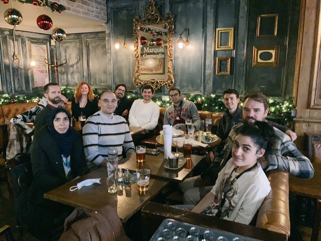 clarkesociety's tweet photo. Last lunch with friends before holidays. Happy holidays to all!!! https://t.co/OZ2nZYRGUf
