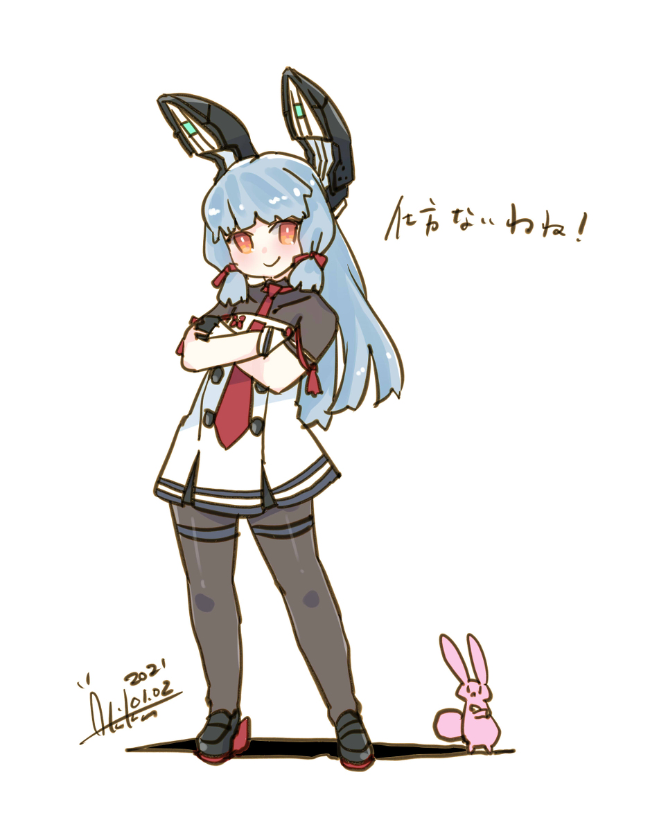 叢雲(艦これ) ,叢雲改二 「#今年もあと1ヶ月になりましたが画力がどうなったか見てみましょう 
←2021年」|あき缶@inicaのイラスト