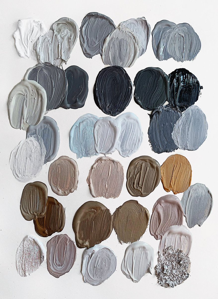 the painting                the palette