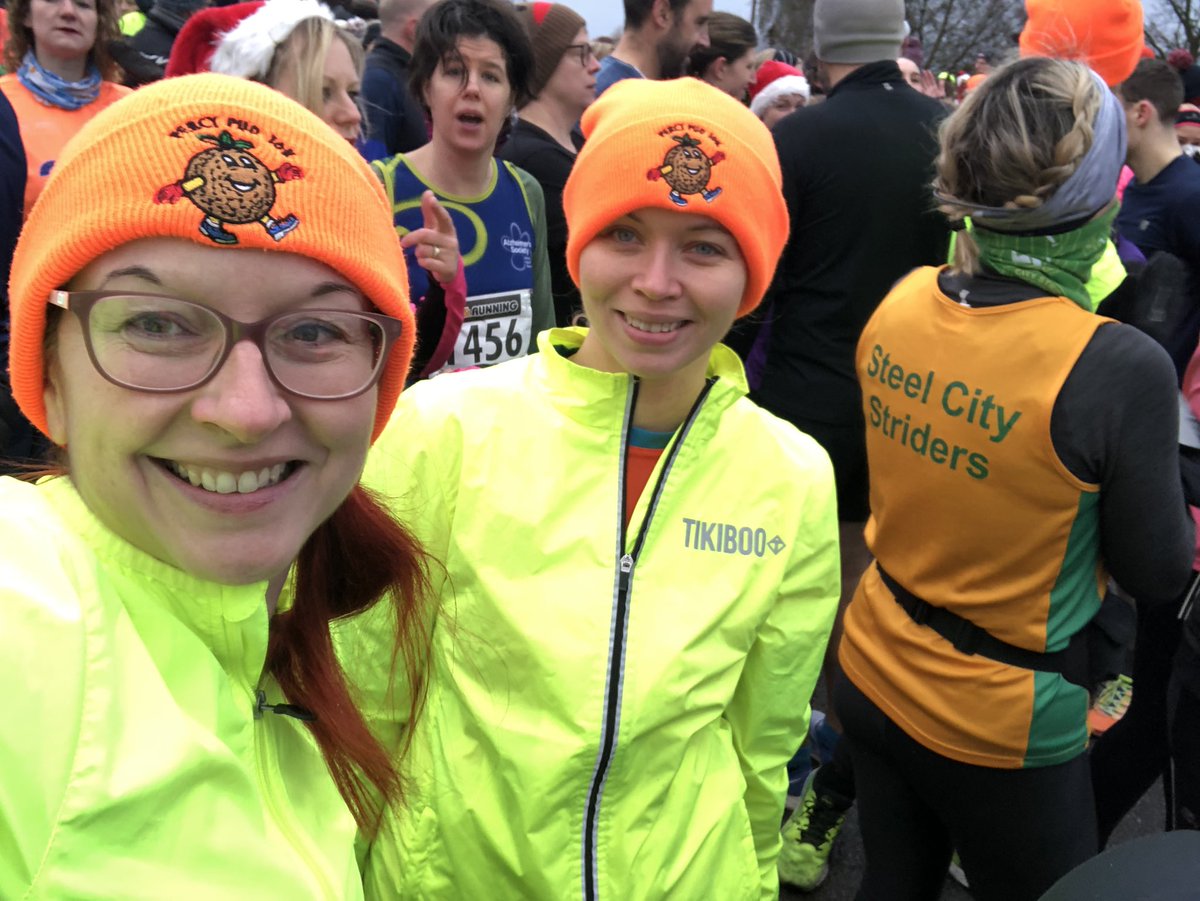 Sarah_Boycey's tweet photo. Earning this years Christmas Pudding at my first run post covid! Great atmosphere at #PercyPud this morning! #7HH https://t.co/zV8kM6aItl