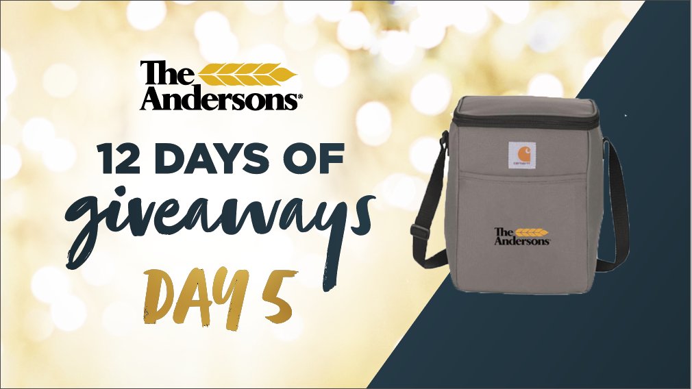 The Andersons 12 Days of Giveaways Day 5!
Follow and comment your favorite emoji to win today's giveaway - a Carhartt 12-can cooler! #HolidayGiveaway

P.S. Our fav emoji is ⛳