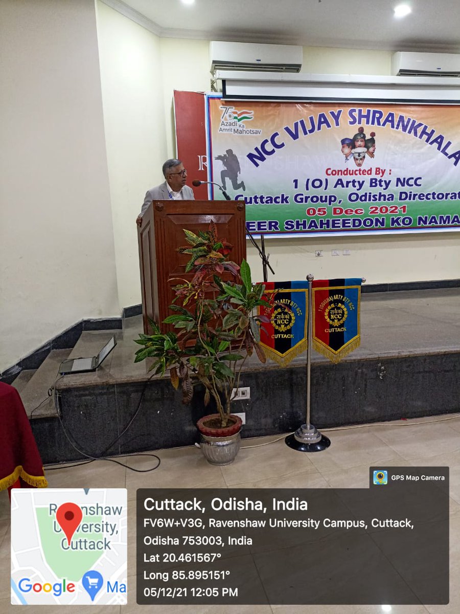 NCCDteOdisha's tweet photo. Odisha paid homage to bravehearts of 1971 War, Nb Sub Gopabandhu Raot and Sep Baskar Naik of 6 BIHAR REGT by honouring Veernari and kins at a solemn ceremony presided by Dr SK Nayak, VC Ravenshaw Univ, organised by 1 (O) Arty Bty #CuttackGp
(1/2) https://t.co/YTsZOPJ8sw