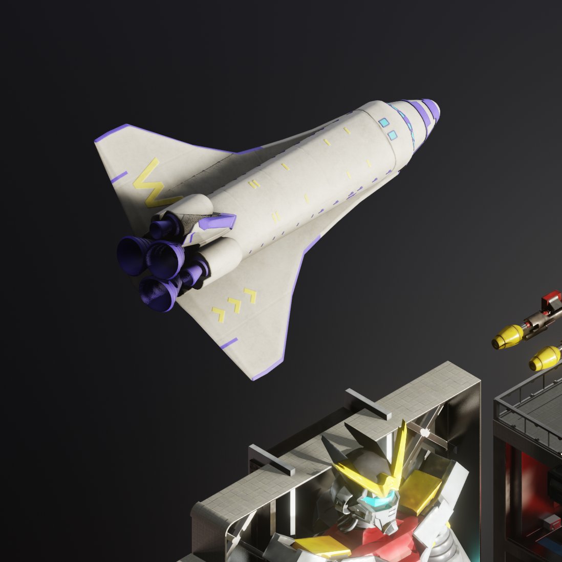 nanoverseHQ's tweet photo. "Pshhhh. Where are we going? Mars, you say?

Take a peek at our WcD Corp space shuttle, taking us all to Mars!" 🚀

-𝙍𝙚𝙞- https://t.co/eG8M4NUebl