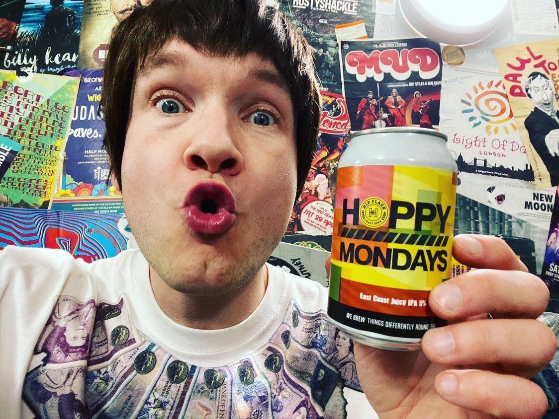 hip_flask's tweet photo. Our new Hoppy Mondays beers have gone down a storm at The Total Stone Roses gigs this weekend! Good beer and great music - what more is there to life! 🍋🐝🍻

https://t.co/We5k12t5RI

#manchester #CraftBeer https://t.co/mxHPwOy5Cn