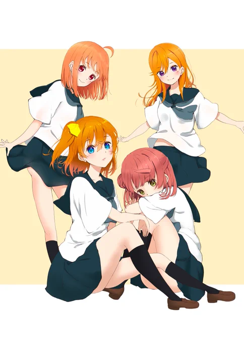 主人公ズ4人バージョン 