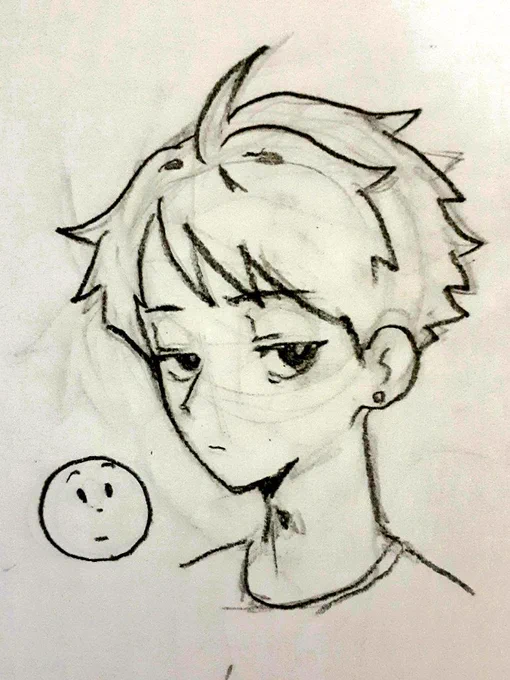 表情練習ピロ 