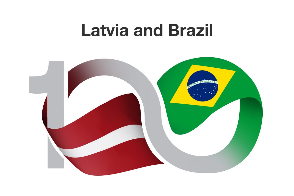 Latvian_MFA's tweet photo. 💯 years ago today, #Brazil recognised #Latvia de jure. To honour this historic event, the flag of Brazil is raised in front of the @Latvian_MFA building 🇱🇻🤝🇧🇷 #LV100deiure https://t.co/oTbhF0pmji