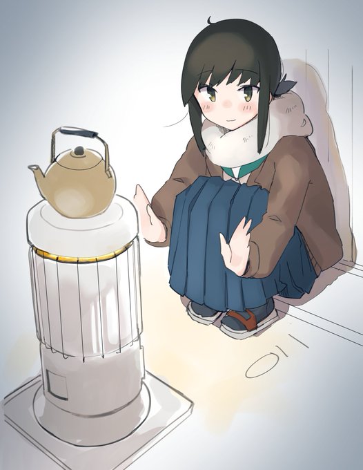 「kettle sitting」 illustration images(Latest)