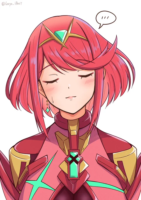 キス待ちホムラちゃん仕上げました… 