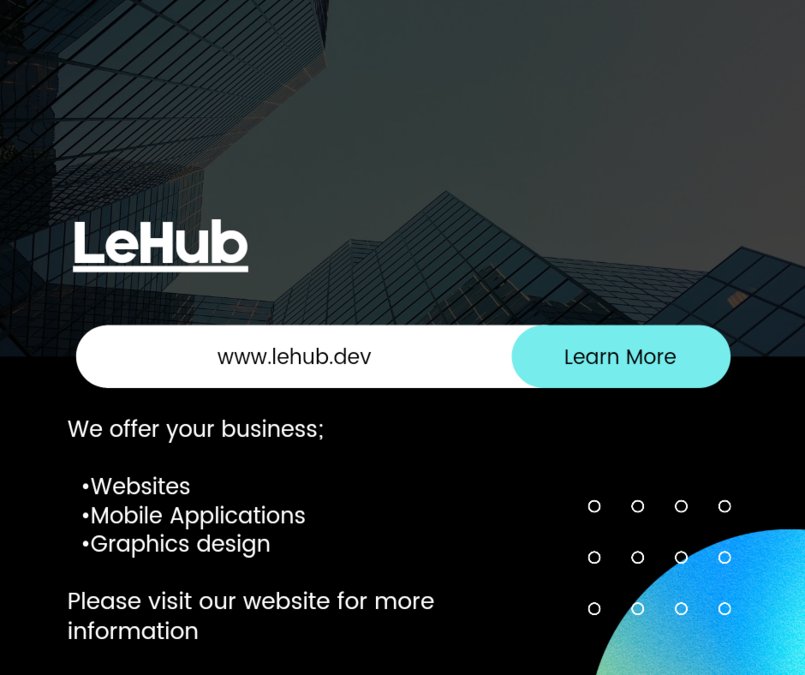 lehub_dev's tweet photo. Businesses are now going digital with websites and mobile apps. We are here to help yours follow the trend and get the most out of it. Contact us for any inquiries. #mobileapp #websites https://t.co/VkaOdu9Sfd