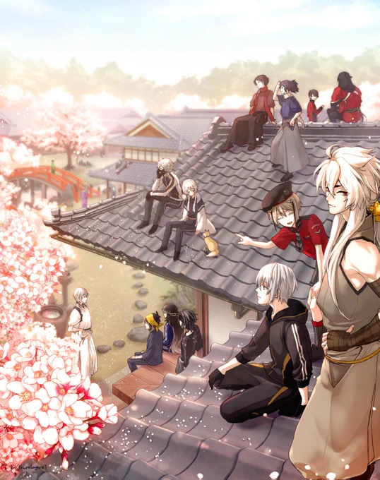 #今年もあと1ヶ月になりましたが画力がどうなったか見てみましょう 
春夏秋冬 