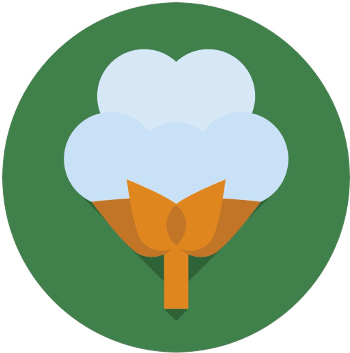 хлопок значок