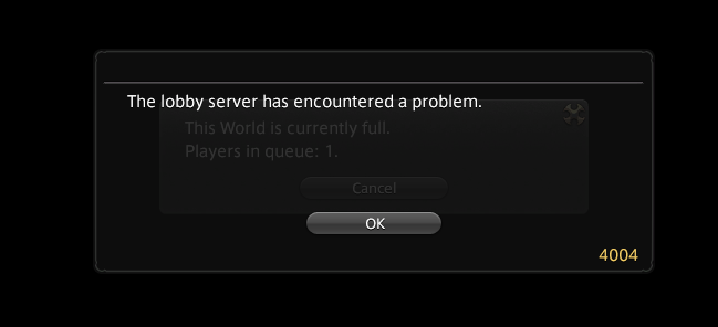oompMH's tweet photo. @FF_XIV_EN crying like a baby right now. being kicked this close. now I in 7k queue https://t.co/jVpuOnG8xu