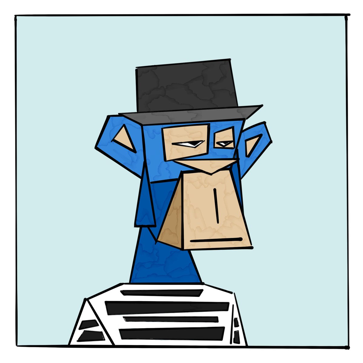 How do you like cubism on #BoredApeYachtClub? Should I make it an #nft? #NFTdrop