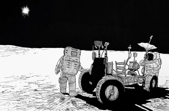 金色に輝く星の彼方には誰が住むのか 