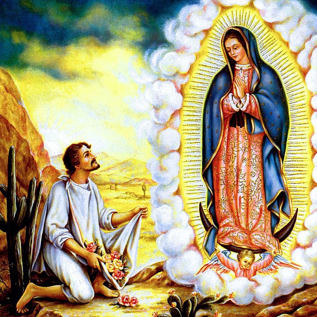 Mensajes_Virgen's tweet photo. Nuestra Señora de Guadalupe, México, 1531:

"¿No estoy Yo aquí que soy tu Madre? ¿No estás bajo Mi sombra y resguardo? ¿No soy Yo la fuente de tu alegría? ¿No estás por ventura en Mi regazo? ¿Tienes necesidad de alguna otra cosa? Que ninguna otra cosa te aflija, ni te perturbe". https://t.co/aAfLquKrK5