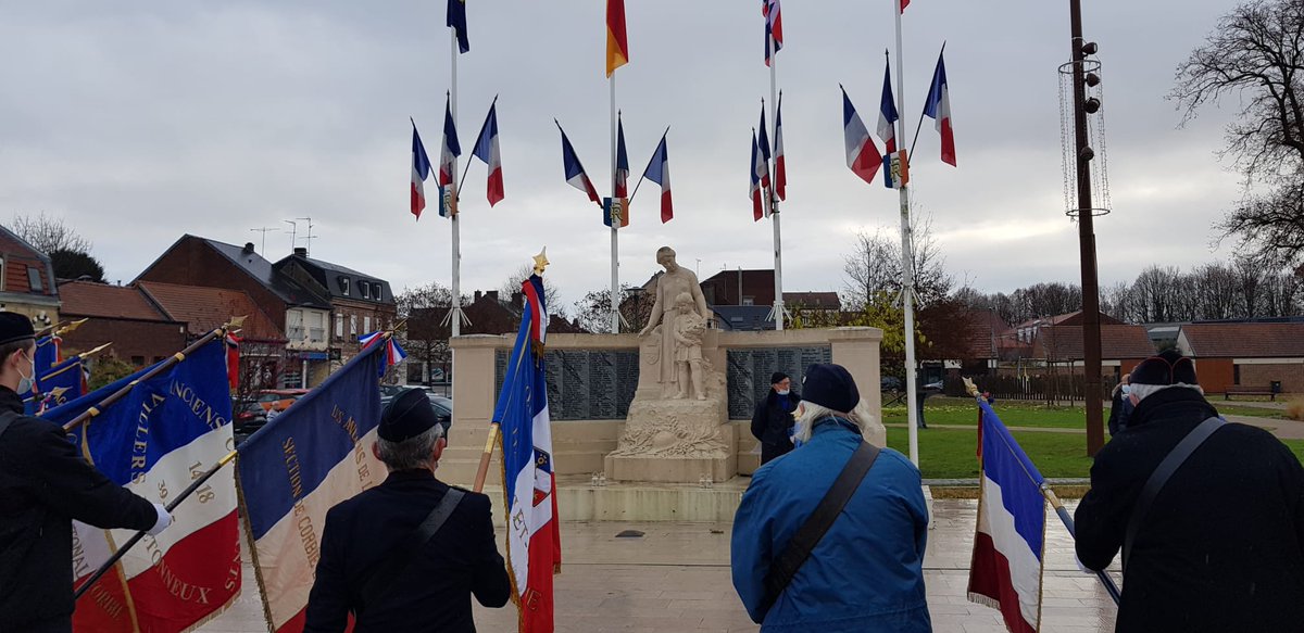 cartonsabine1's tweet photo. Journée nationale d’hommage aux « Morts pour la France » pendant la guerre d’Algérie et les combats du Maroc et de la Tunisie, #ACPG-CATM-TOE Veuves et sympathisants du Canton de Corbie.
Merci aux nombreux porte-drapeaux toujours présents ! https://t.co/lZEp36ND3m