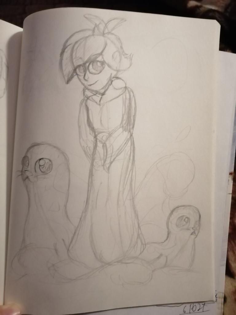 Phoenix4046's tweet photo. Spoiler!
#arts_by_Phoenix #sketch #spoiler #Phoenix404 https://t.co/eoFKkQCVym