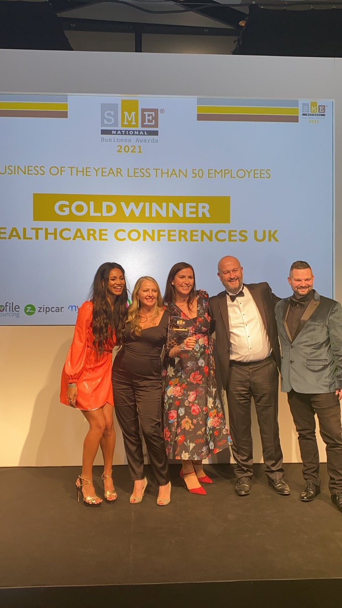HCUK_Clare's tweet photo. Huge thanks to everyone who has supported Healthcare Conferences UK particularly over the last couple of years! #businessoftheyear #businesswomanoftheyear #smeawards #smenationals https://t.co/hC0IfRIc9n