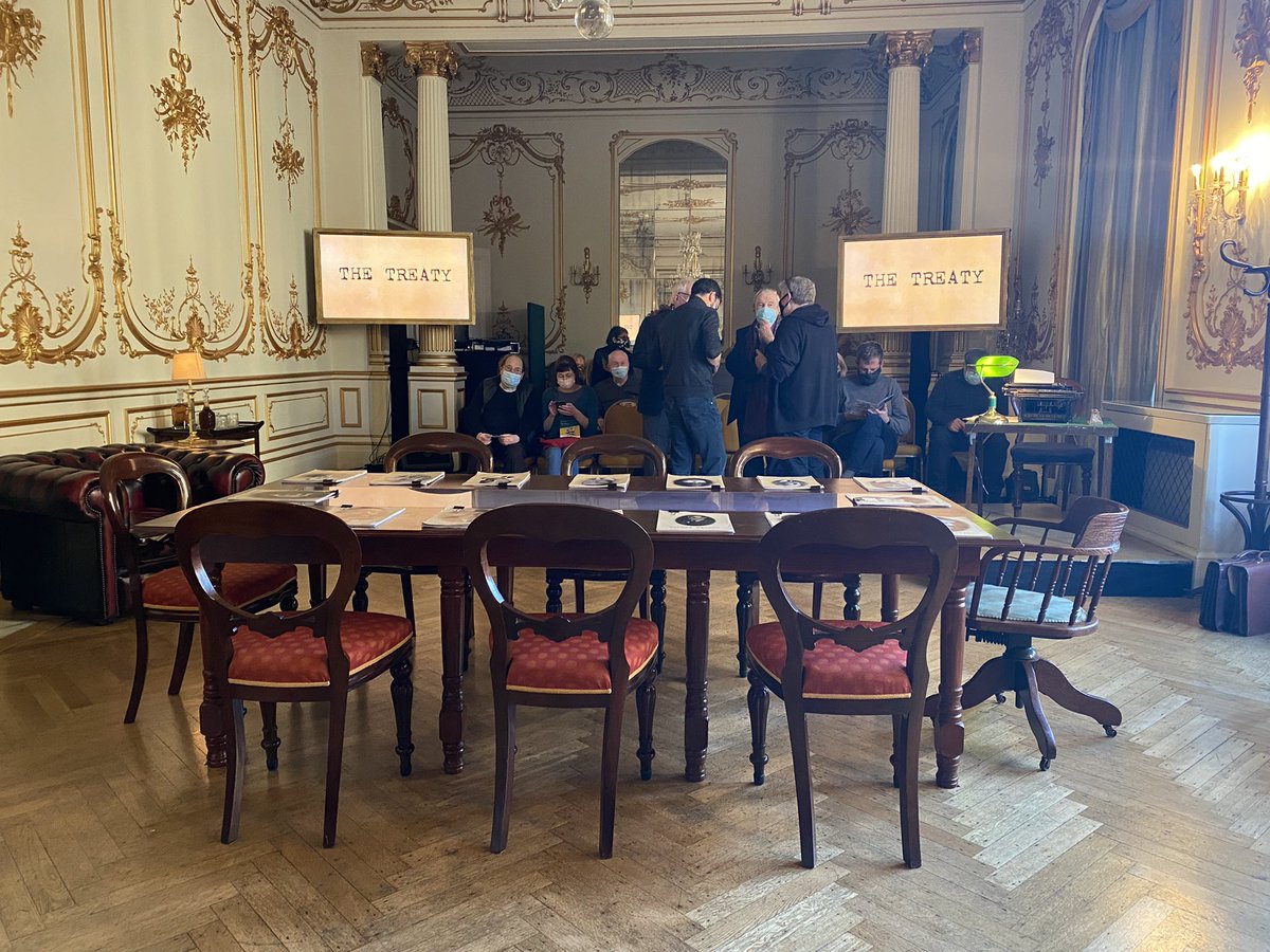 Helen McEntee TD (@hmcentee) on Twitter photo Such a treat to see The Treaty this week. Written by <a href="/colinmurphyinfo/">Colin Murphy</a> directed by Conall Morrison & superb performances by all the cast. Itโs a must see as we approach the centenary of the signing of the Anglo Irish Treaty #decadeofcentenaries <a href="/Fishamble/">Fishamble: The New Play Company</a> <a href="/IrelandEmbGB/">Embassy of Ireland</a> Such a treat to see The Treaty this week. Written by <a href="/colinmurphyinfo/">Colin Murphy</a> directed by Conall Morrison & superb performances by all the cast. Itโs a must see as we approach the centenary of the signing of the Anglo Irish Treaty #decadeofcentenaries <a href="/Fishamble/">Fishamble: The New Play Company</a> <a href="/IrelandEmbGB/">Embassy of Ireland</a>