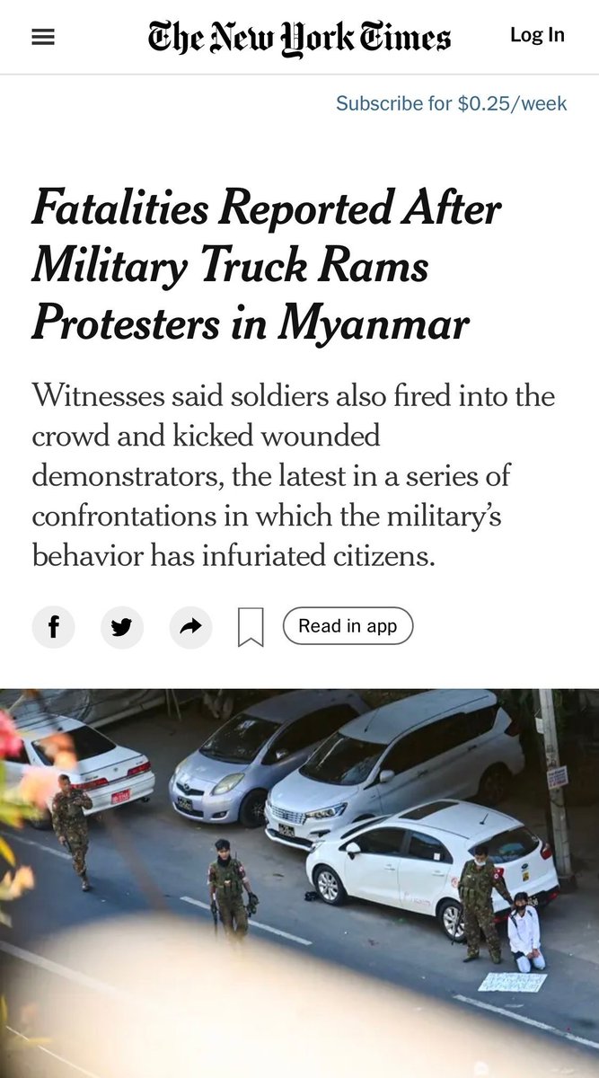 mthaw_mm's tweet photo. We made international headlines today. But news being news, they will move on to another story tomorrow. It's like we have to sacrifice people's lives for our voices to be heard. https://t.co/Ke26PFQTiD