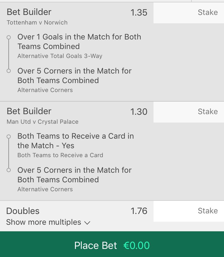 BetFootball5's tweet photo. #PremierLeagueDAZN #ManchesterUnited #CristalPalace #Tottenham #MUNCRY #FreeTips #FreePicks https://t.co/vruh0wPcPA