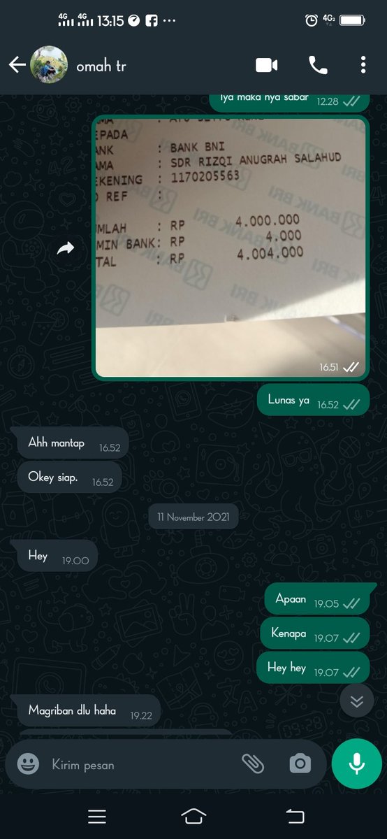 SetyoAyu3's tweet photo. Hallo semua hati hati dgan org ini @Rizqi_Anugrah_S dia telah melakukan #penipuan dgan kedok open trip k rajaAmpat tp smpe skrg uang dr pembatalan nya ga dkemblikan dgan bahkan chat saya tidak d respon tapi ngelapak dsini. mohon hati hati ya semua nya
Berikut bukti saya transfer https://t.co/txXmyiVbuo