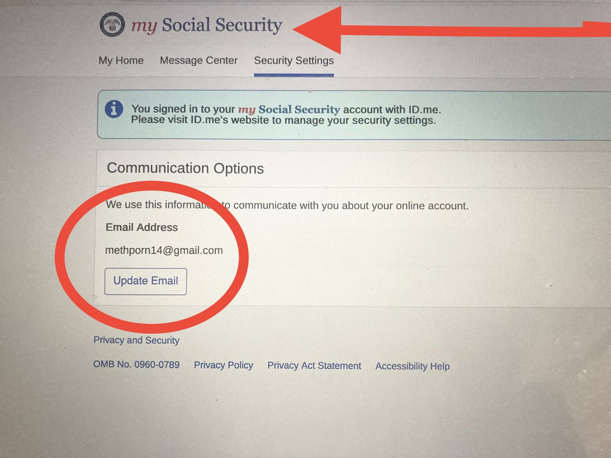 chrisrfielding's tweet photo. odd identity theft stuff… i wonder what’s with that number? https://t.co/HtTYOViUoo