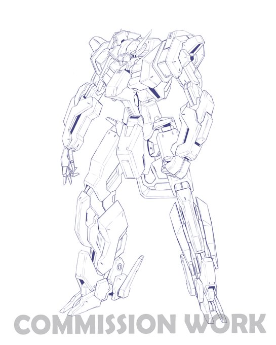 イラスト依頼/ Commission work for @AllAboutCox
線画完成しました,結構時間かかります
Line art done, took me a while to finish
#イラスト依頼  #イラスト好きな人と繋がりたい  #落書きギルド #doodle #Commission #commissionsopen #落書き #ロボット #robot #mecha #lineart #線画 