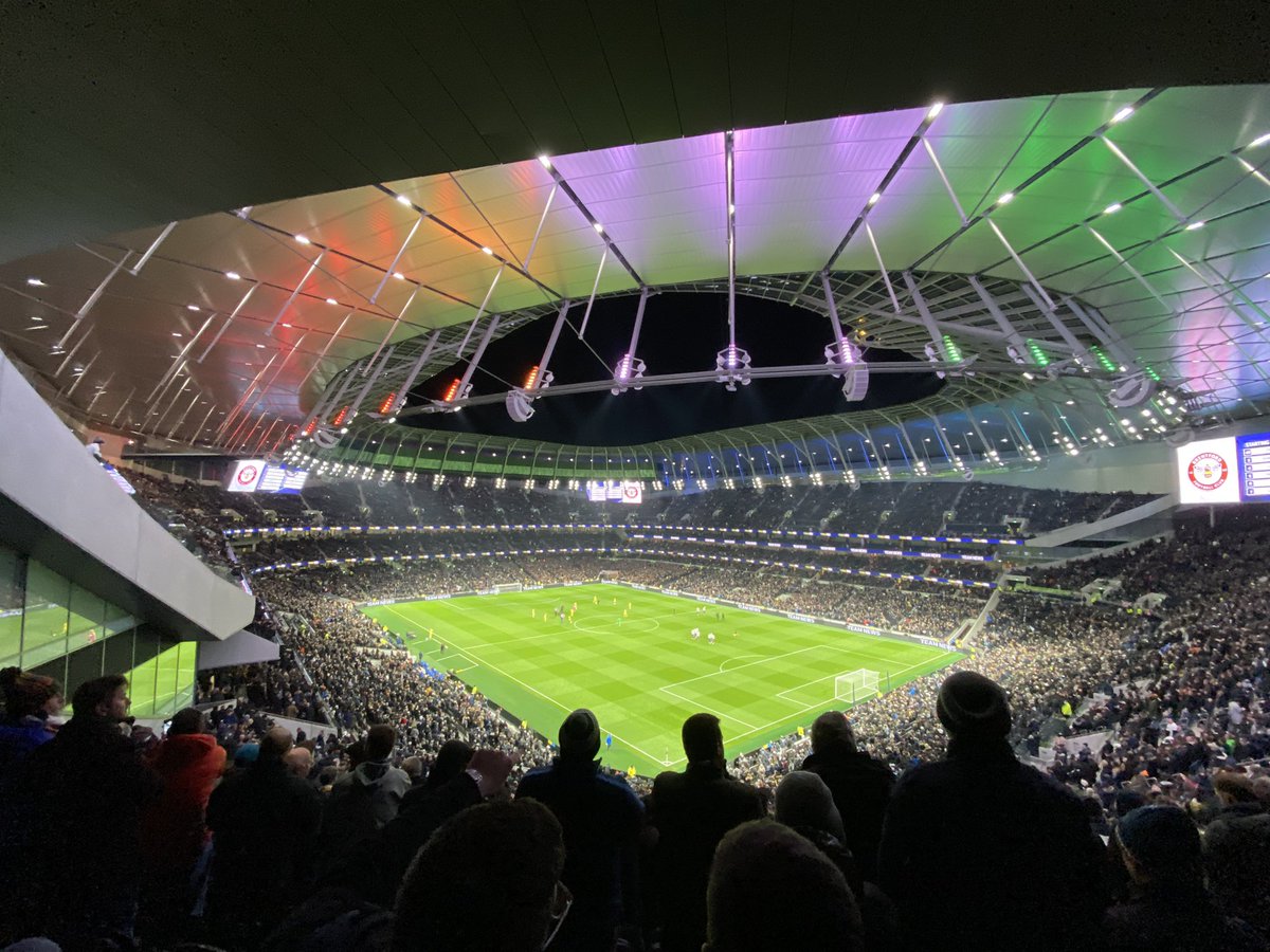 Great to be back  <a href="/SpursStadium/">Tottenham Hotspur Stadium</a> Thursday for <a href="/SpursOfficial/">Tottenham Hotspur</a> vs <a href="/BrentfordFC/">Brentford FC</a> and witness a much improved performance from the lads! Great 3 points and let’s hope this kicks off our season under the “master”  Conte! #COYS