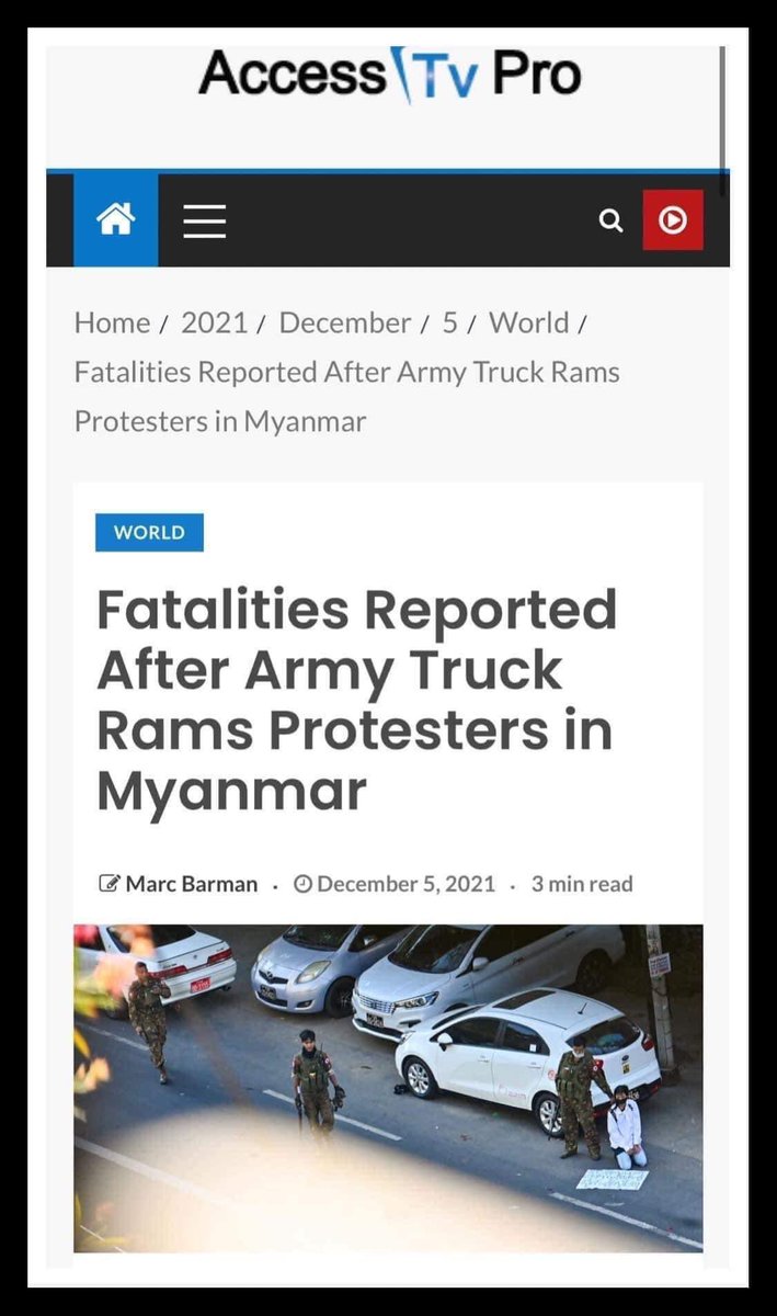 KhinHninTun3's tweet photo. #WhatsHappeningInMyanmar #Dec5Coup #SaveMyanmar #weneeddemocracy #againstmilitarycoup https://t.co/BHqdWRm8f0