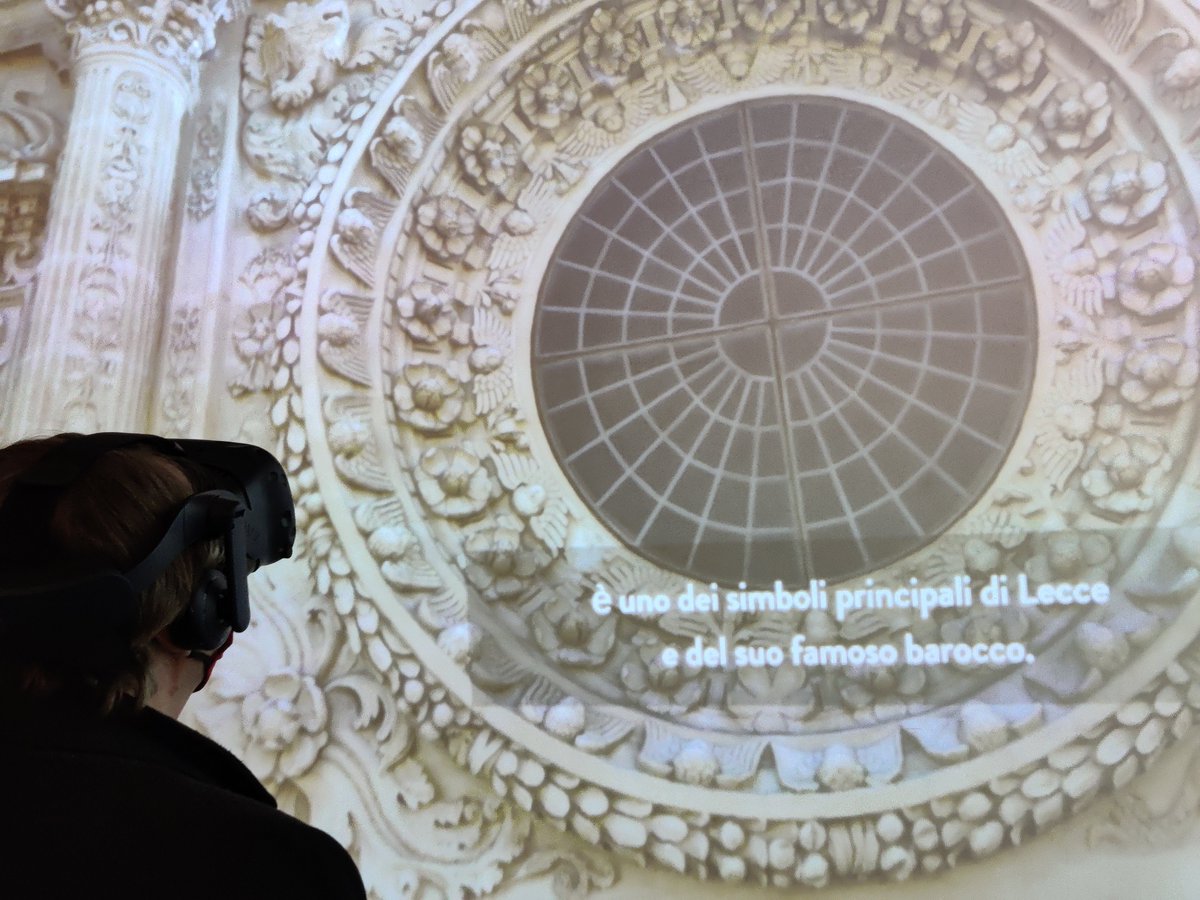 irrazionali's tweet photo. We are happy to present Santa Croce VR – a digital experience for cultural heritage and accessibility. 

🎟️ You can book your virtual tour @MustLecce

#virtualreality #accessibility #lecce #italy https://t.co/K5ZScCOSNg