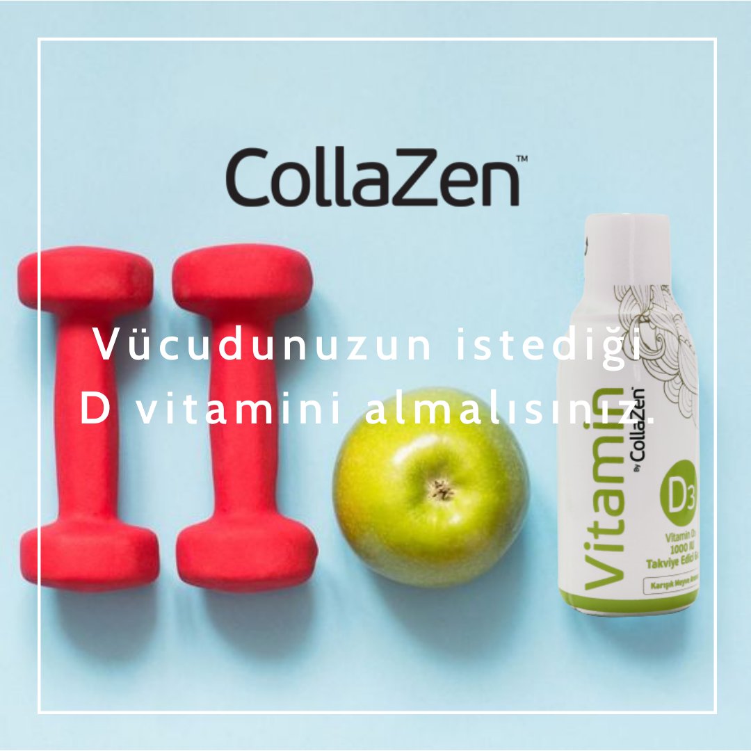 collazenTR's tweet photo. Vücudumuzun istediği D vitamini almalısınız https://t.co/qWYz20nous