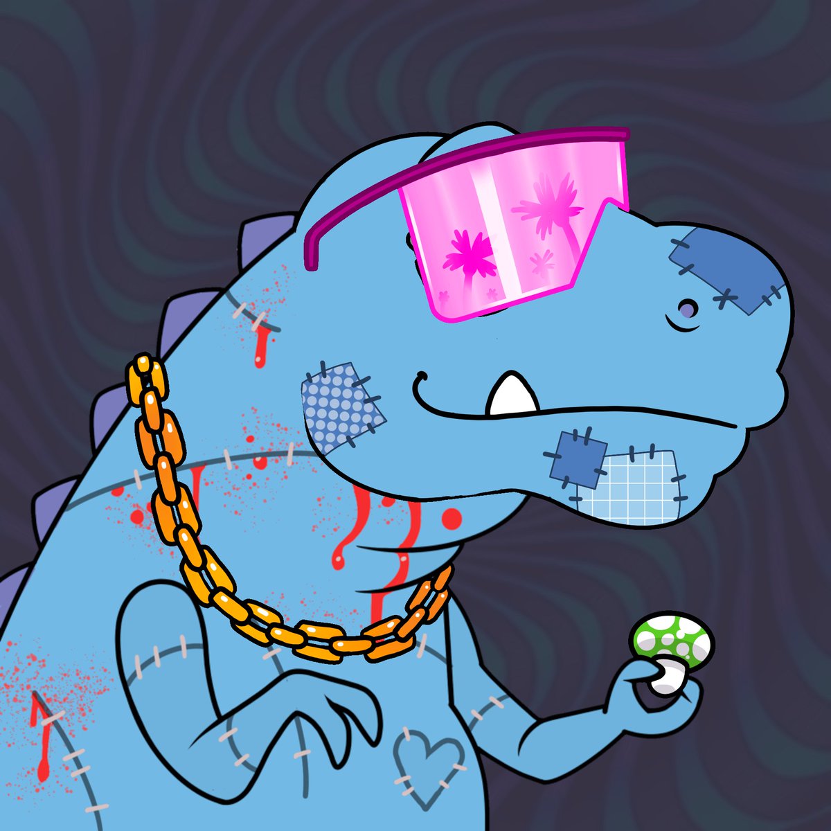 Our team has spent countless hours these last few months to drop this project. Minting starts today at 4:20 pm PST!  Dont forget once 60% is minted Ten unique Cannasaurs (1/1's) will be randomly air dropped to Cannasaur holders. This will be the rarest of rare #Cannasaurs #NFTs