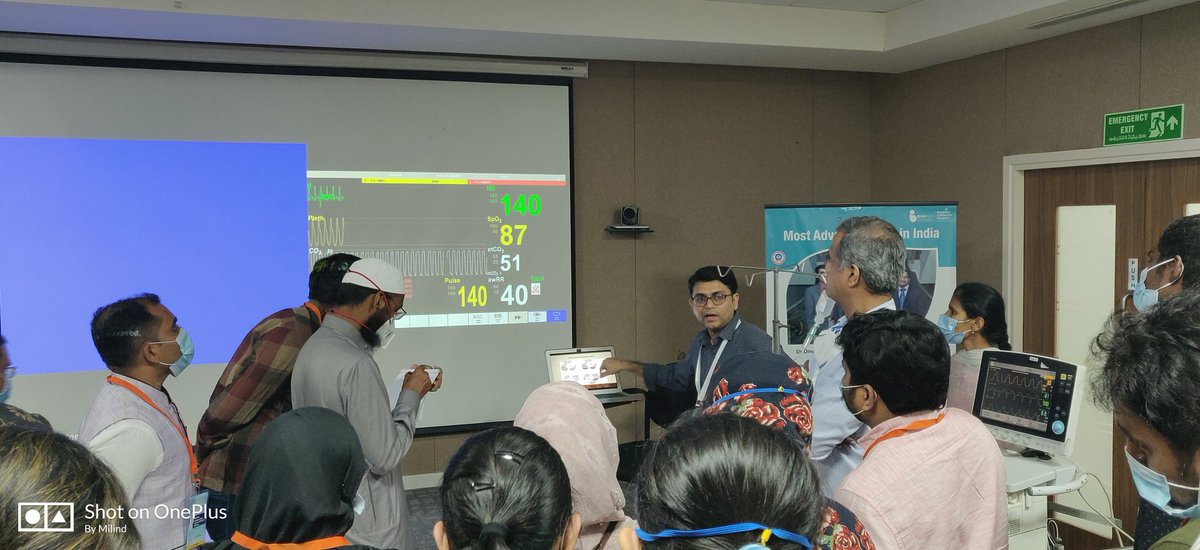 dr_milind29's tweet photo. Learning ventilation through simulation - A jam-pack pre-conference workshop at @RCH_India

Had great interaction with our participants who look after sick #children

#SimVent #PedsICU #Simulation #Pediatrics https://t.co/jCsJnT4QWM