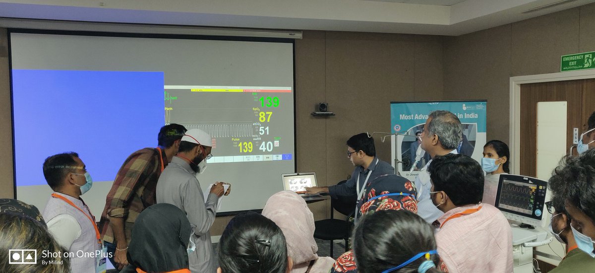 dr_milind29's tweet photo. Learning ventilation through simulation - A jam-pack pre-conference workshop at @RCH_India

Had great interaction with our participants who look after sick #children

#SimVent #PedsICU #Simulation #Pediatrics https://t.co/jCsJnT4QWM