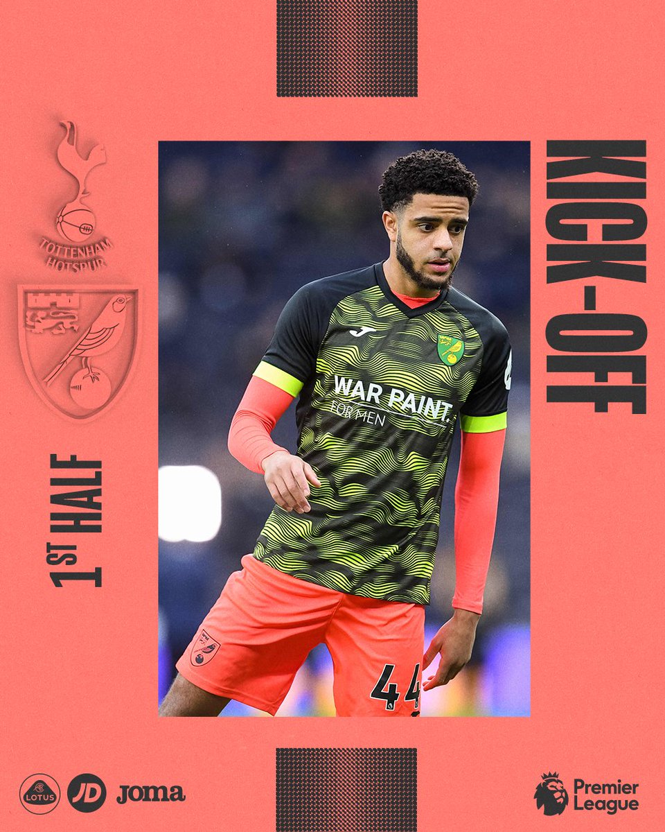 HERE WE GO - 𝗖𝗢𝗠𝗘 𝗢𝗡 𝗖𝗜𝗧𝗬! 👊

#NCFC | ⚪️ #TOTNOR 🟠 0-0 (1)