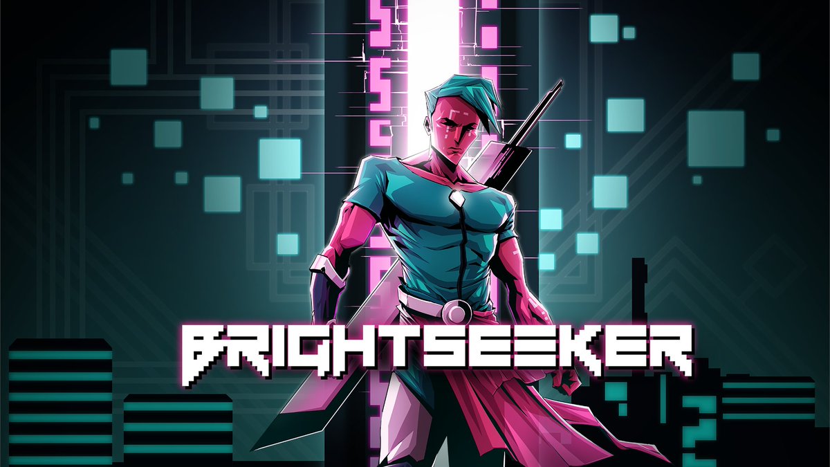 I'm super excited to share with you guys this amazing new key art for #BrightSeeker! Huge thanks to <a href="/DavidThorArt/">David Thor</a> for this superb #artwork!

Wishlist on #Steam: bit.ly/3amzRXR

#indiedev #indiegamedev #indiegame #gamedev #digitalart #d #game